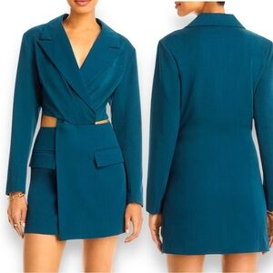 NWT FORE Cutout Blazer Mini Dress Size XS